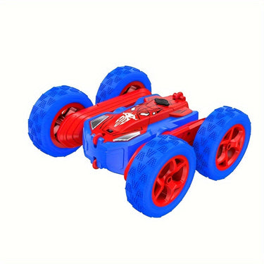 SpinMaster Coche acrobático | Espectáculo y acción - acrobacias 360° con luz y spray